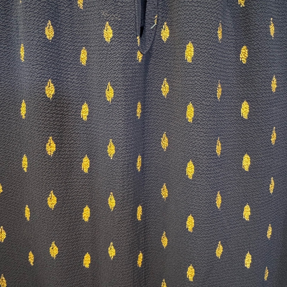 JUICY COUTURE tank dress with gold shimmer polka dots - Picture 12 of 14